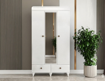 PATİKO PDLP 202 3 KAPAKLI AYNALI PERA DOLAP